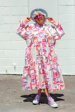 Winnie Dress - Happy Hour Pink