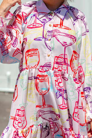 Winnie Dress - Happy Hour Pink