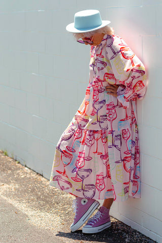 Winnie Dress - Happy Hour Pink