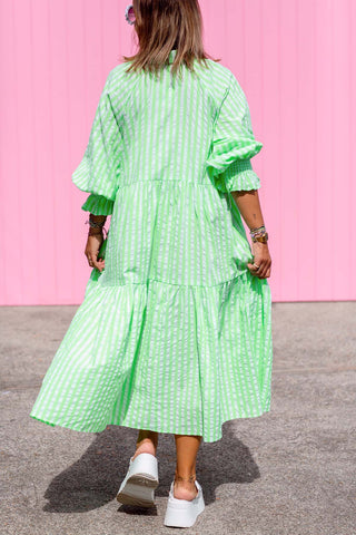 Winnie Dress - Neon Green