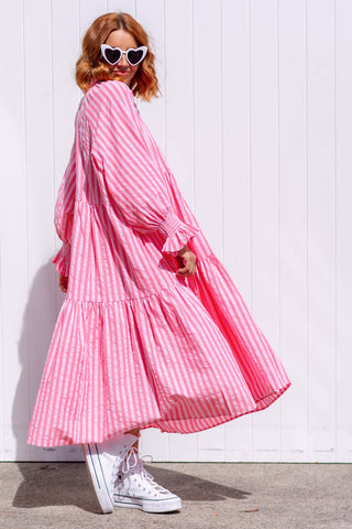 Winnie Dress - Neon Melon ***PRE ORDER***