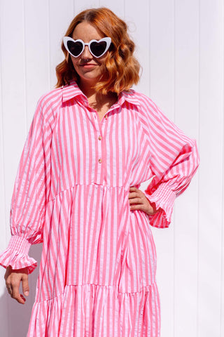 Winnie Dress - Neon Melon ***PRE ORDER***