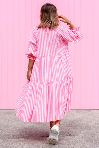 Winnie Dress - Neon Melon ***PRE ORDER***