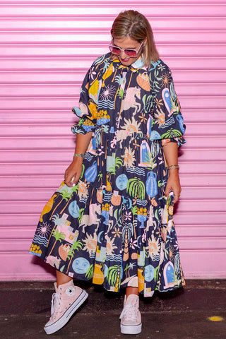 Winnie Dress - Sol Black