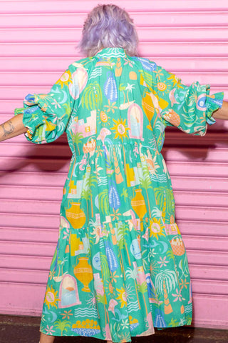 Winnie Dress - Sol Green