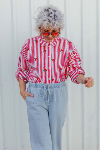 Zali Shirt - Cherry Bomb