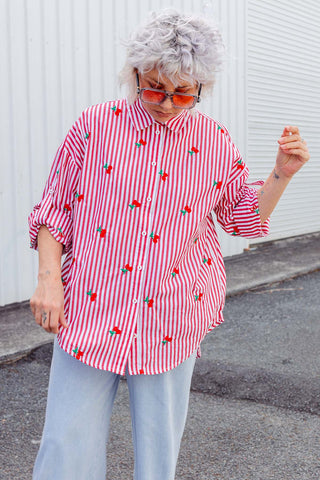 Zali Shirt - Cherry Bomb