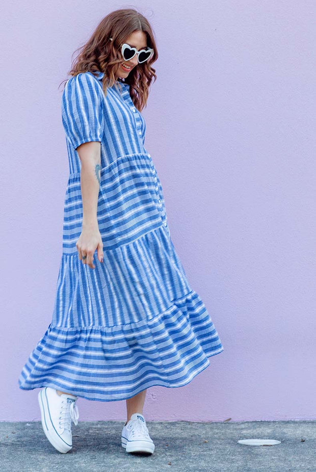 Zara Maxi - Dusty Blue