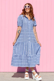 Zara Maxi - Dusty Blue