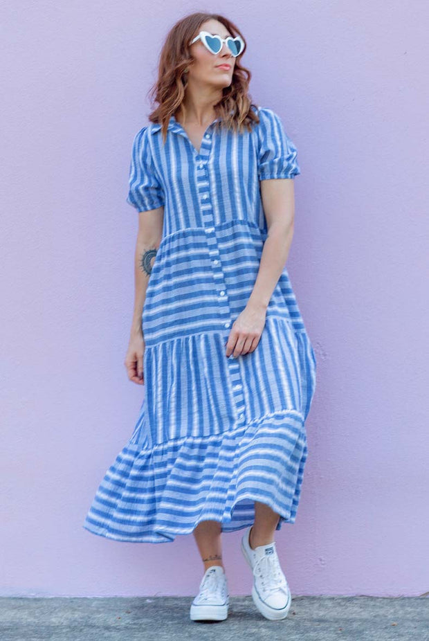 Zara Maxi - Dusty Blue