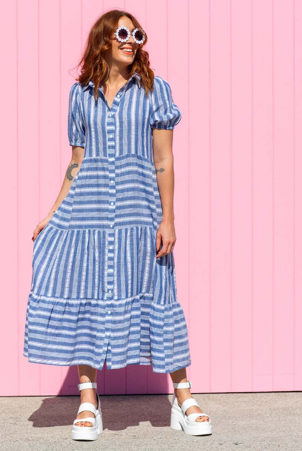 Zara Maxi - Dusty Blue