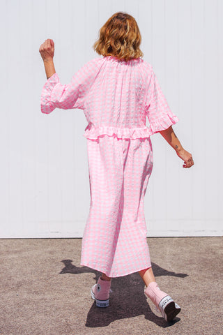 Freya Dress - Neon Pastel Pink ***PRE ORDER***