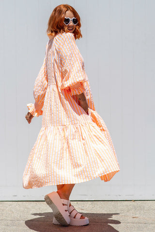 Winnie Dress - Neon Orange ***PRE ORDER***