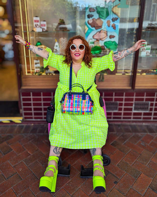 Freya Dress - Neon Yellow ***PRE ORDER***
