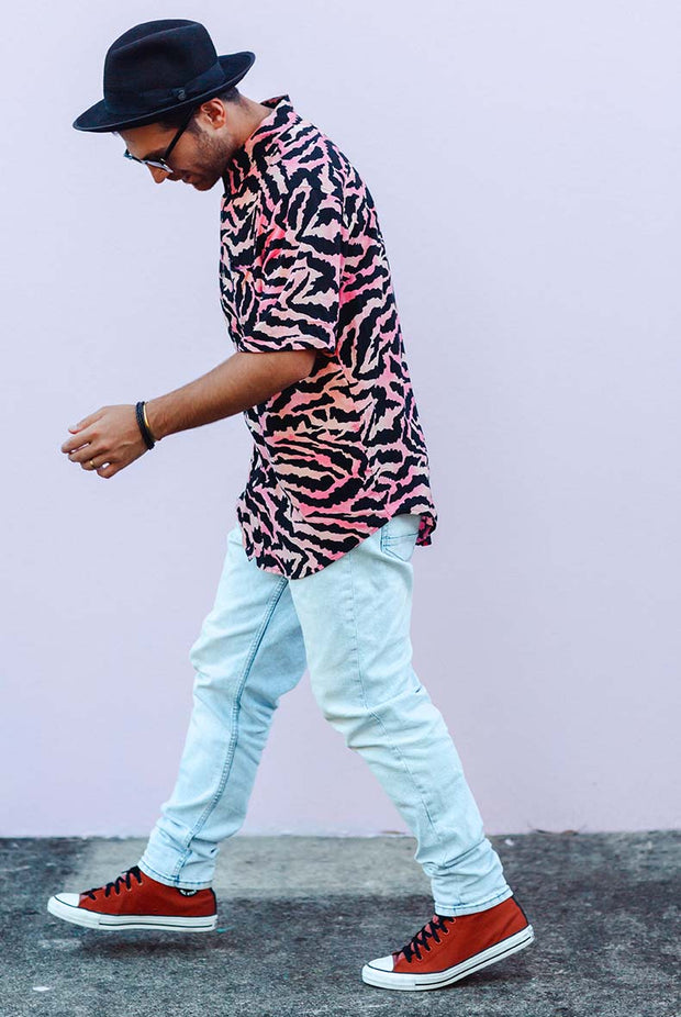 HS Rec Shirt - Pink Zebra
