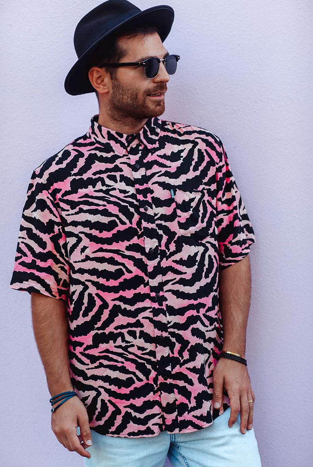 HS Rec Shirt - Pink Zebra