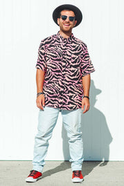 HS Rec Shirt - Pink Zebra