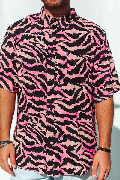 HS Rec Shirt - Pink Zebra