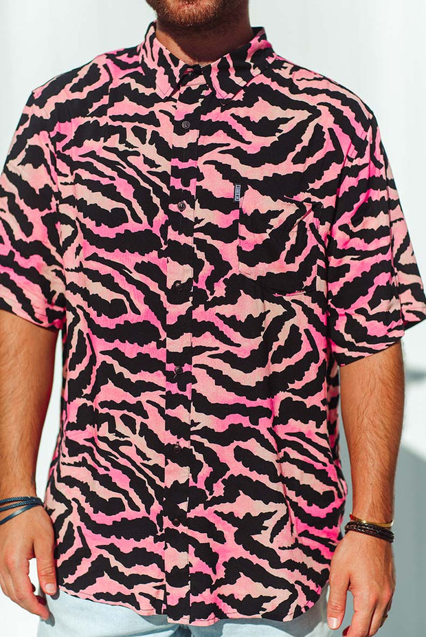 HS Rec Shirt - Pink Zebra