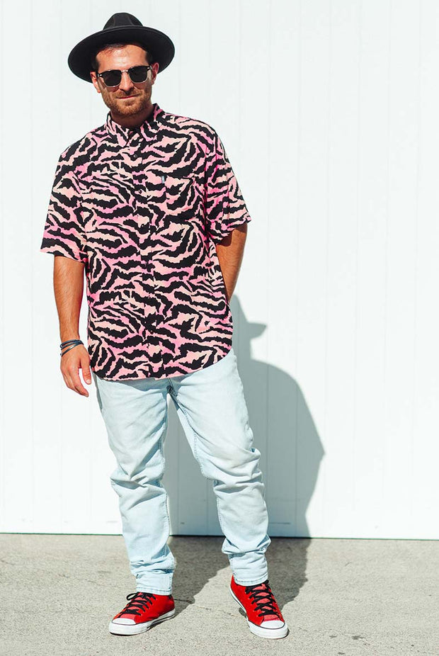 HS Rec Shirt - Pink Zebra