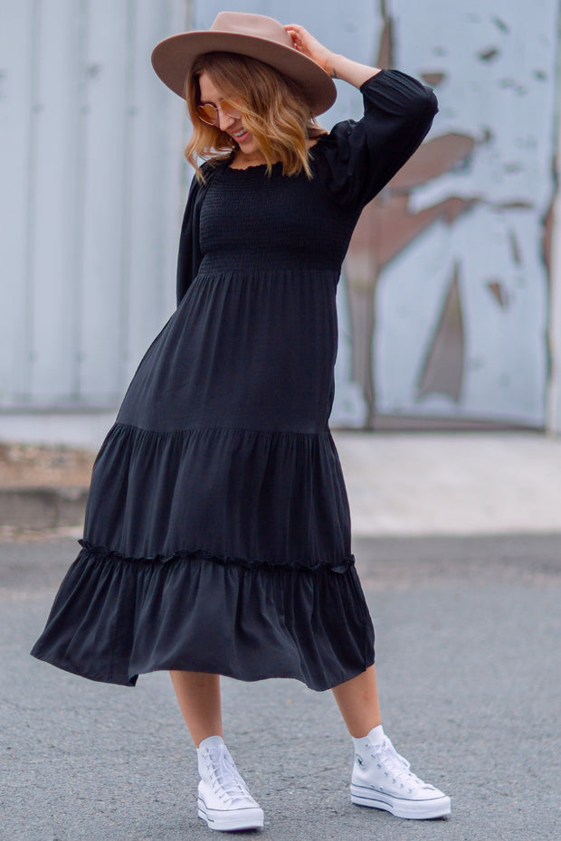 Phoebe Dress - Black