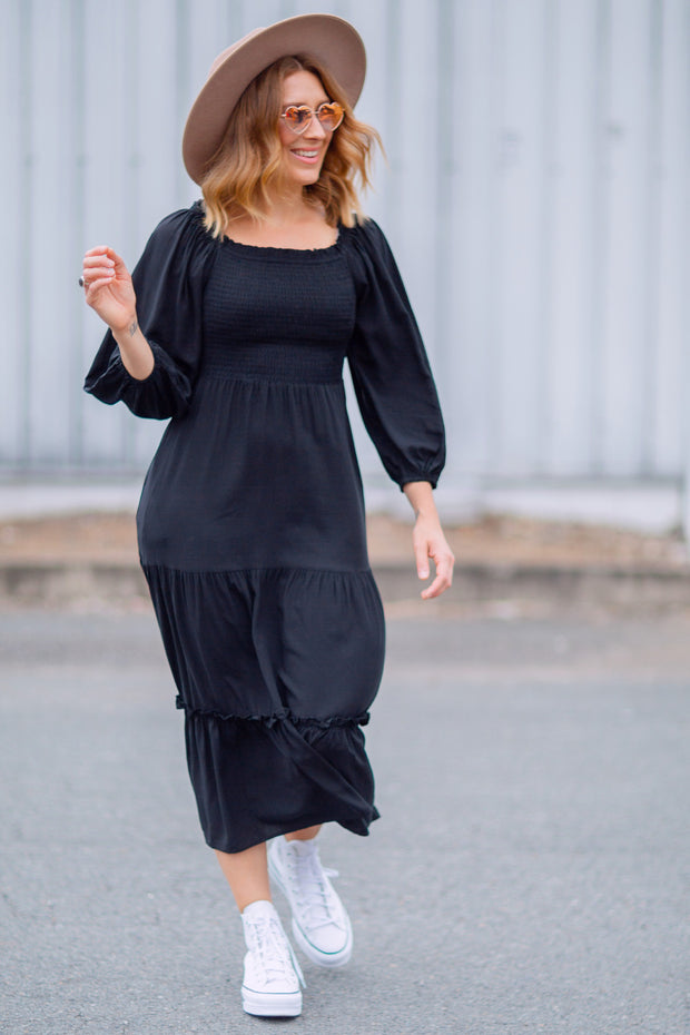 Phoebe Dress - Black