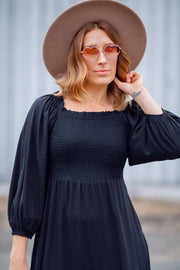 Phoebe Dress - Black