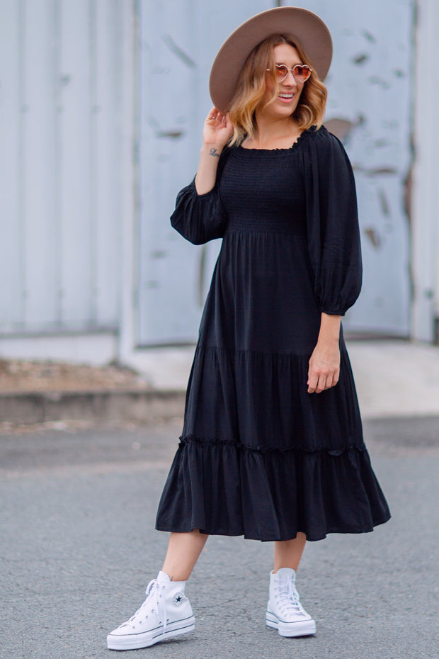Phoebe Dress - Black