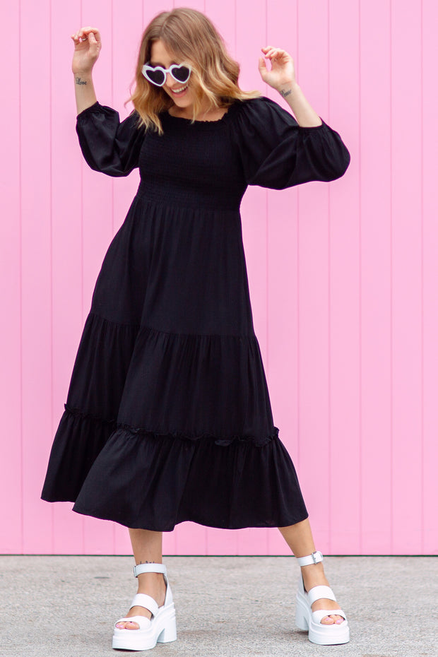 Phoebe Dress - Black