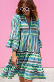 Weekender Dress - Blue Stripe