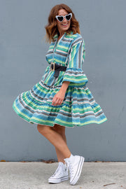 Weekender Dress - Blue Stripe